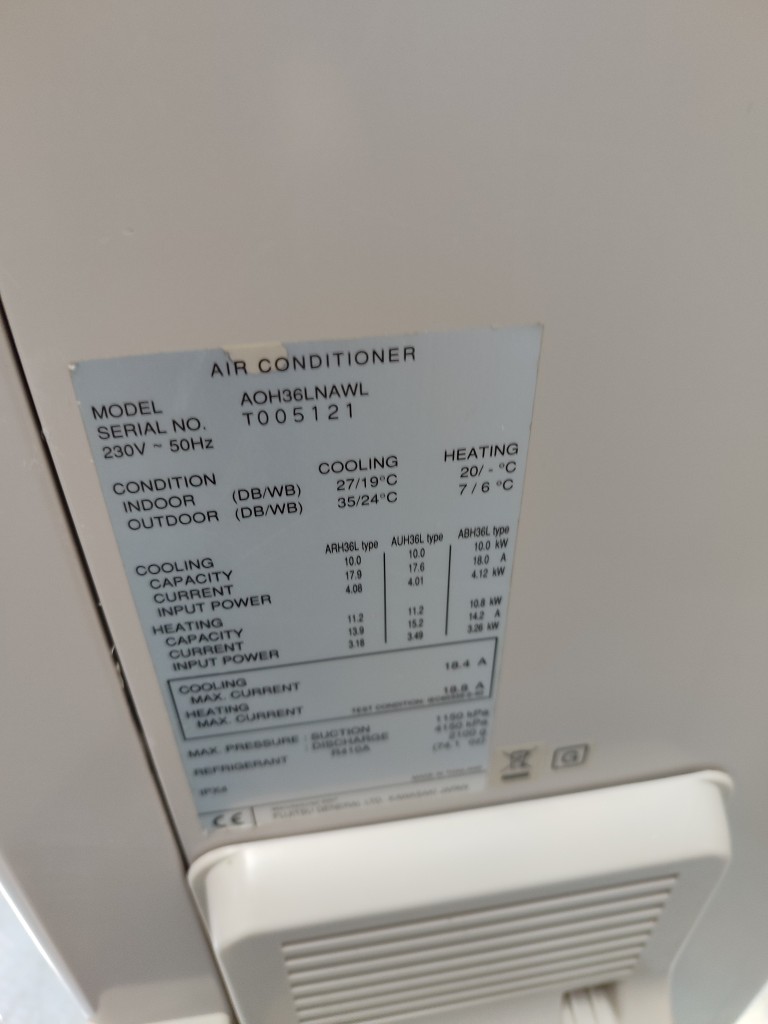 General Kaset Tipi Klima 36000 Btu Inverter görsel 5